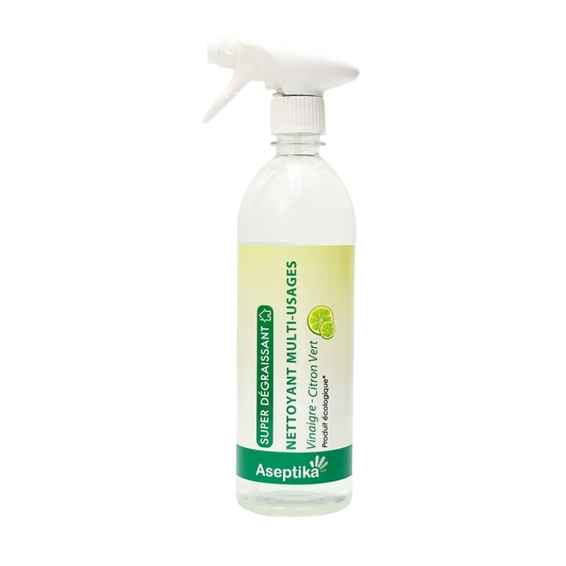 Aseptika Nettoyant Multi-Usages Au Vinagire & Citron Vert 750ml