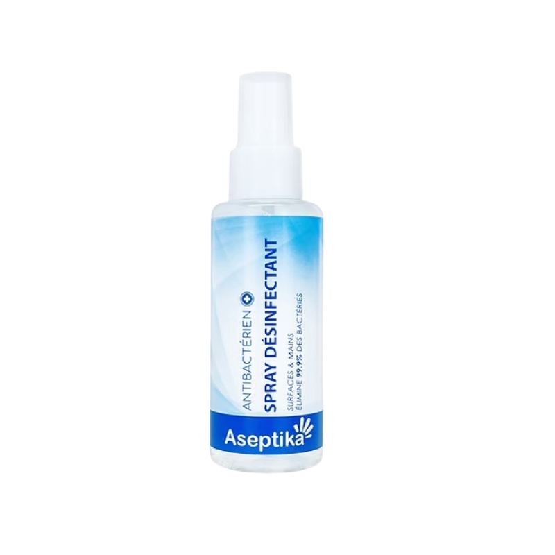 Aseptika Spray Désinfectant Mains & Surfaces 100ml