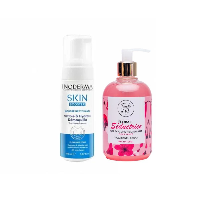 Pack Douceur & Hydratation INODERMA Skin Booster & Touche d'Or