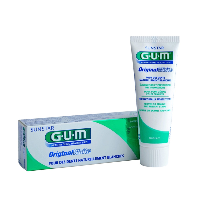 Gum Dentifrice Original White 75ml