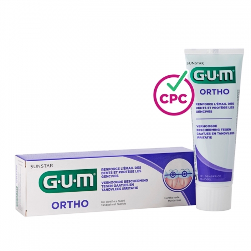 Gum Gel Dentifrice Ortho 75ml